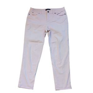 Talbots Womens Pink Slim Ankle Jeans Sz 6 Ladies Pants Stretch Denim